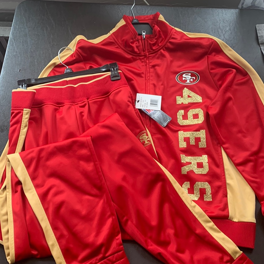 49ers Track suit vintage ✨limited edition✨
